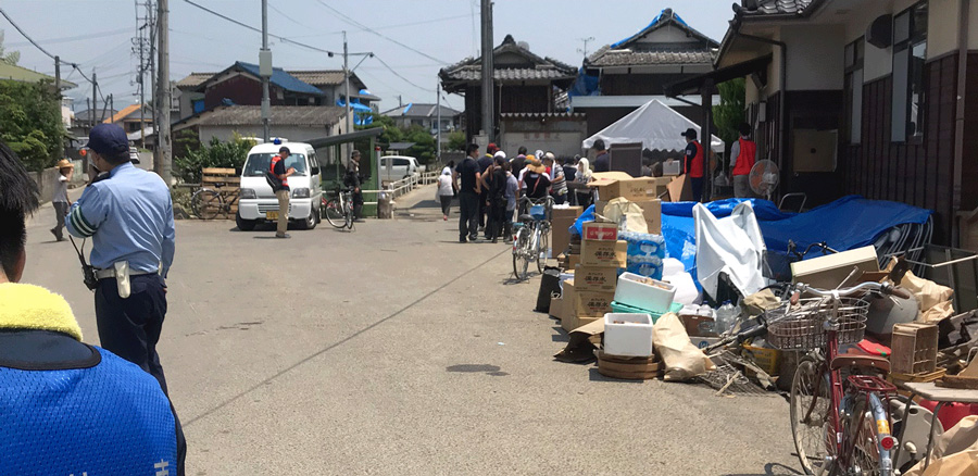 災害ボランティア